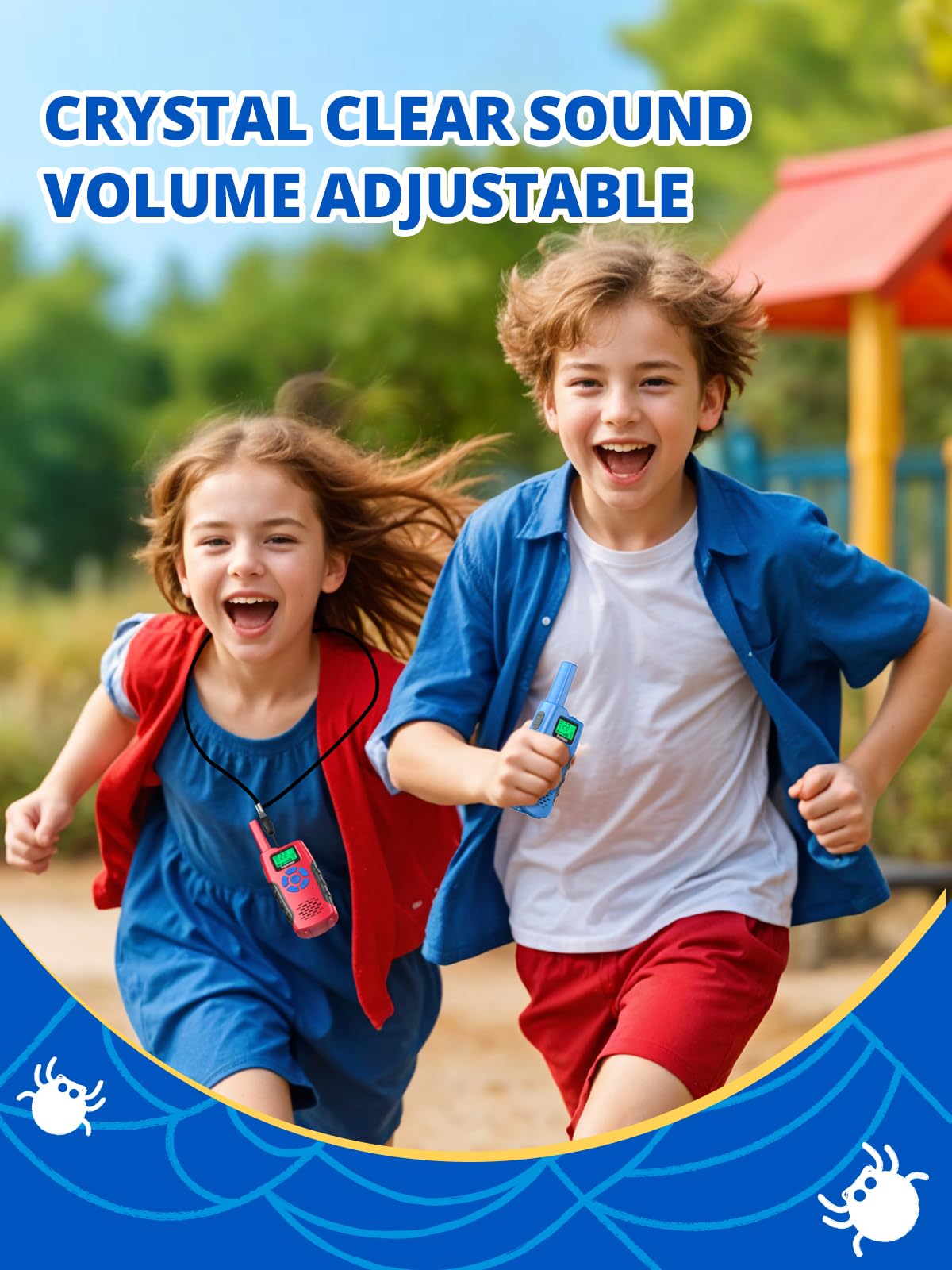 Foto 5 pulgar | Walkie Talkies Inspireyes Recargables Para Niños, Paquete De 3 A 12 Años - Venta Internacional.