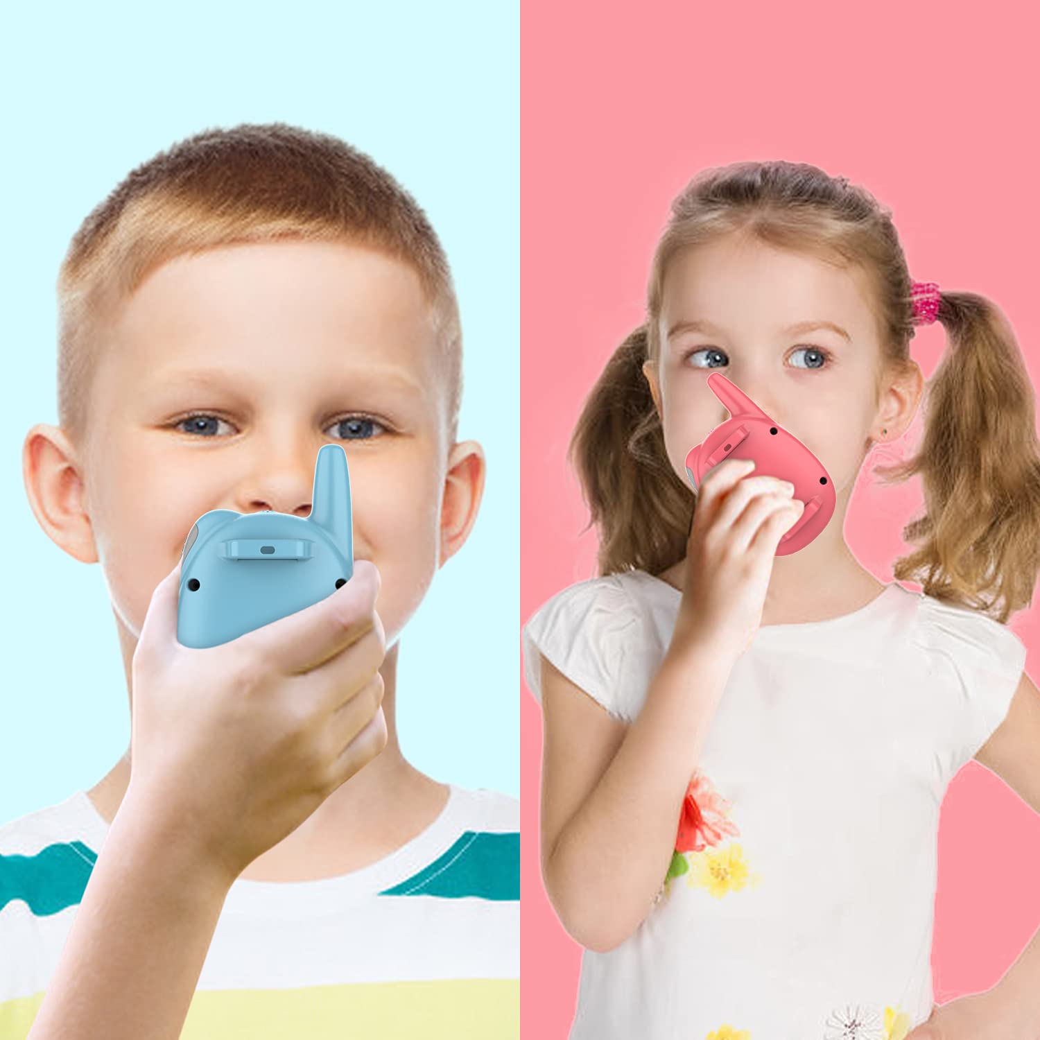 Foto 5 pulgar | Walkie Talkies Qniglo Recargables Para Niños Con Radio Fm De 3 A 12 Años - Venta Internacional.