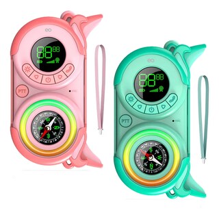 Foto 1 | Walkie Talkies Radios Para Niños Carga Usb Y Brújula 2piezas Eo Safe Imports Esi-19718 Multicolor