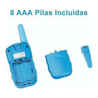 Foto 3 | Radios Walkie Talkies Para Niño 2 Piezas Lab.g Azul