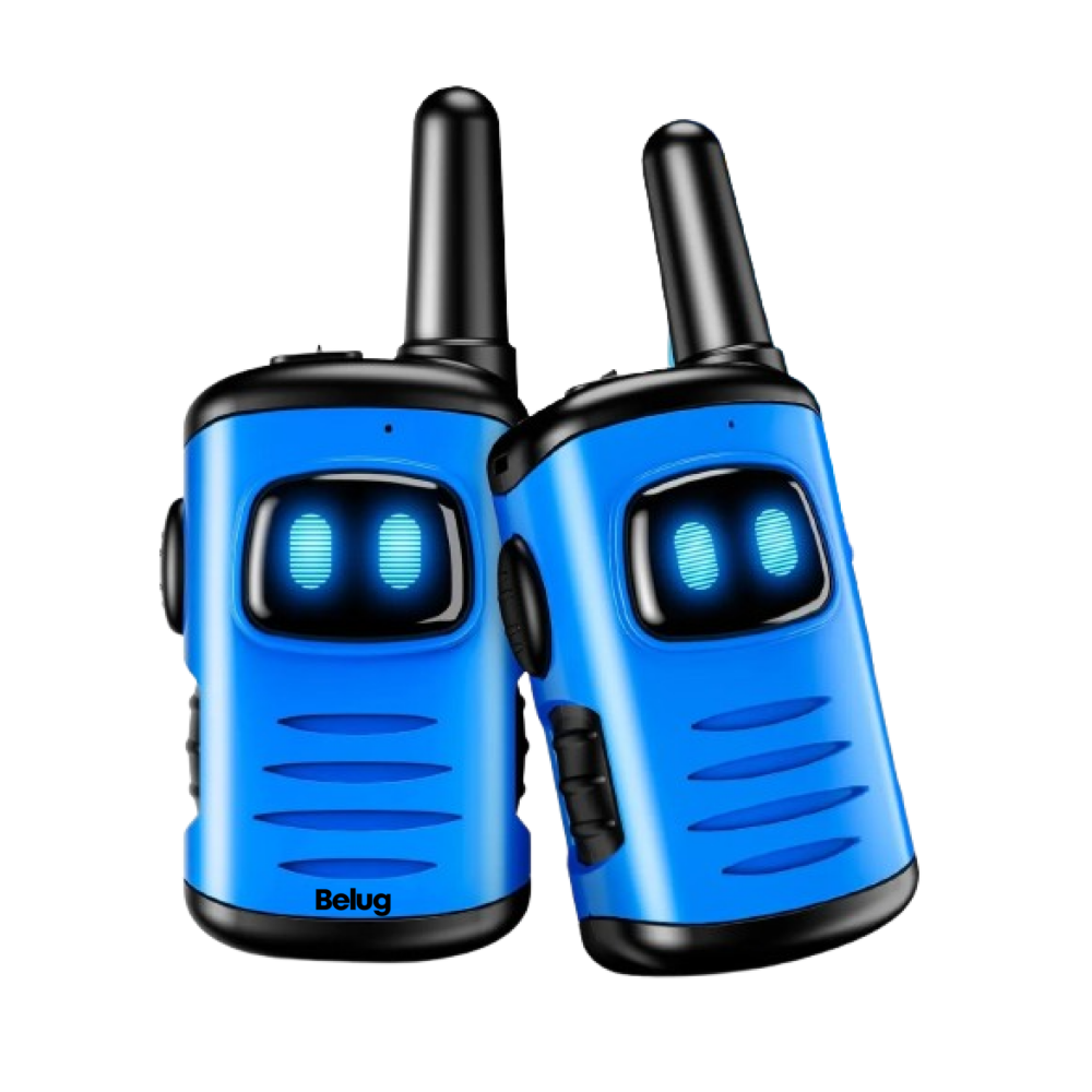 Foto 1 | Walkie Talkie Niños 2 Piezas Belug  Color Azul