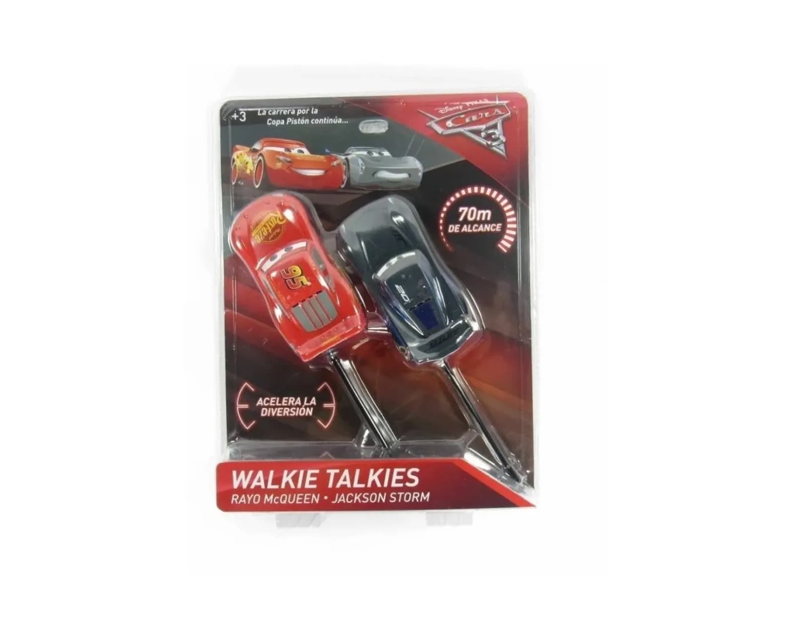 Walkie Talkie Cars Mcqueen-jackdon Storm Para Niño $304
