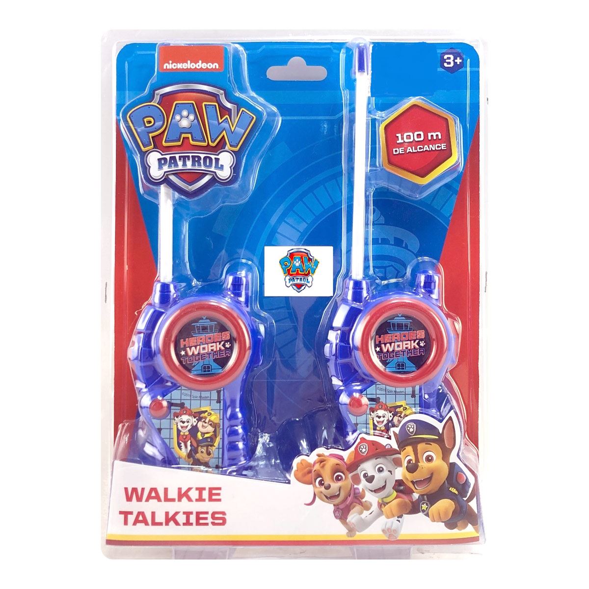 Walkie Talkie Paw Patrol Para Niño $253