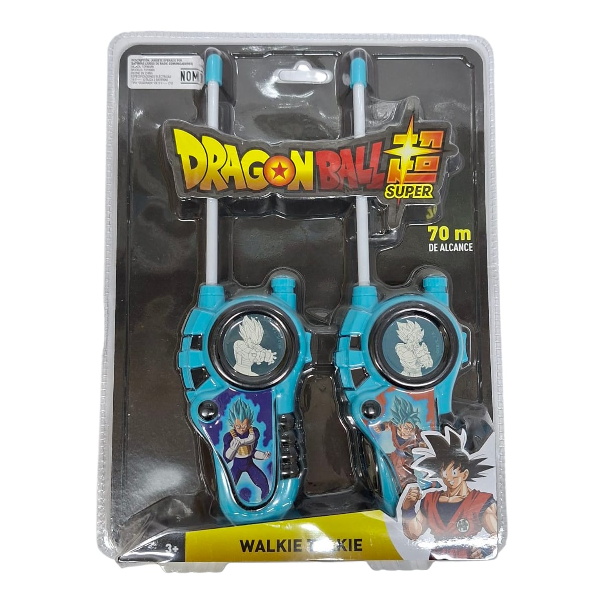 Foto 2 pulgar | Walkie Talkie Drangon Ball Super Azl/ngo Para Niño