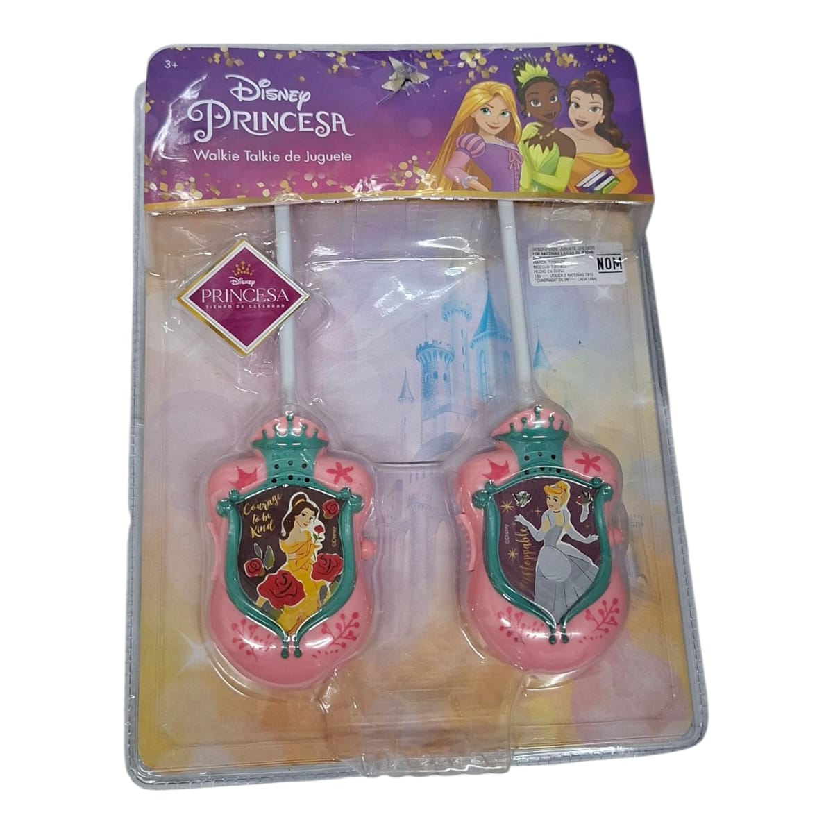 Foto 2 pulgar | Walkie Talkies Princesas Para Niña