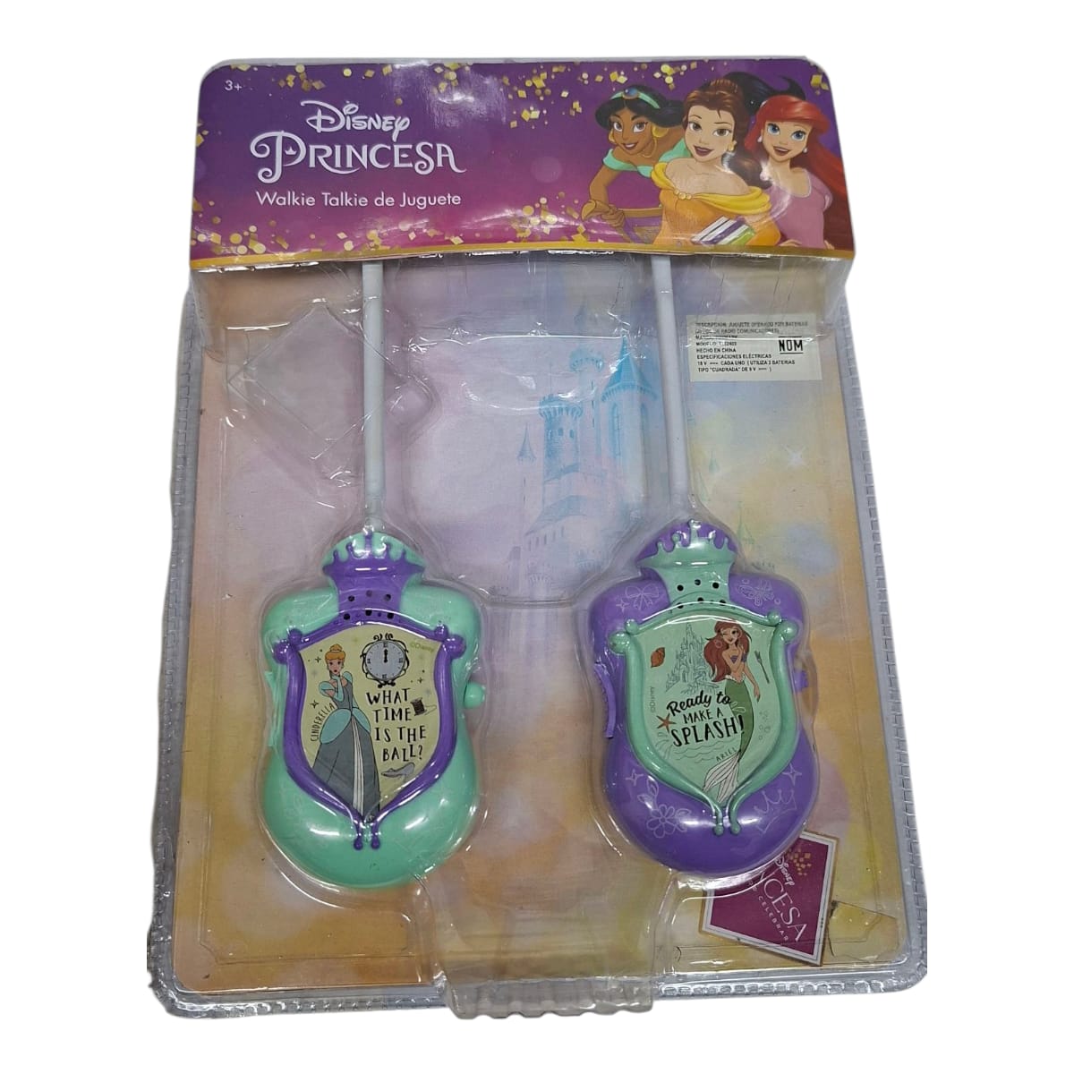 Foto 1 | Walkie Talkies Princesas Para Niña Azl/mrd