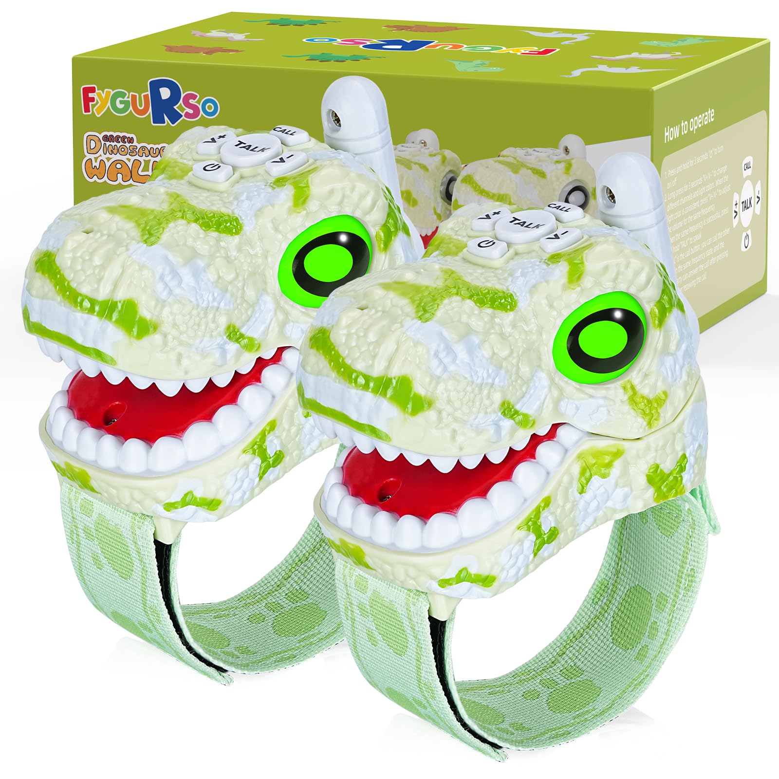 Foto 2 pulgar | Walkie Talkies Fygurso Para Niños  2 Paquetes De 3 A 8 Años - Venta Internacional.