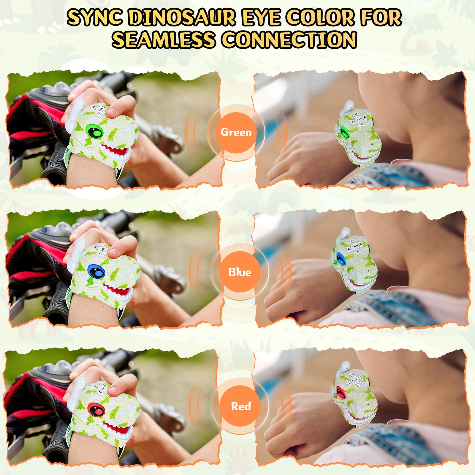 Foto 5 pulgar | Walkie Talkies Fygurso Para Niños  2 Paquetes De 3 A 8 Años - Venta Internacional.