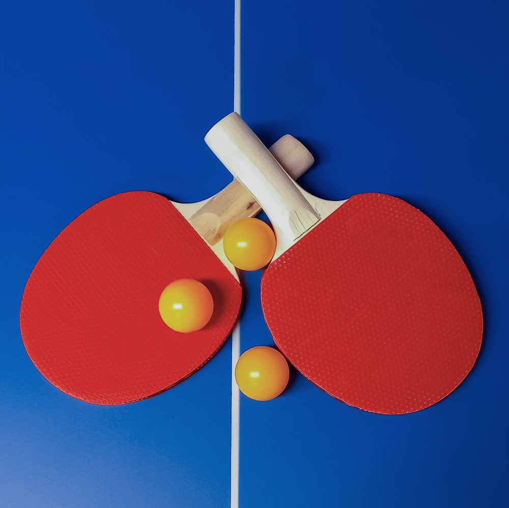 Foto 2 | Juego de 2 Raquetas de Ping Pong con 3 Pelotas