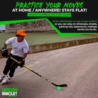 Foto 6 | Disco De Entrenamiento De Hockey Green Biscuit Original Oficial De La Nhl - Venta Internacional.