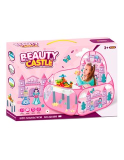 Foto 1 | Juego De Mesa Multiactividad 130 Bloques Mesa + Casa Temática De Princesas
