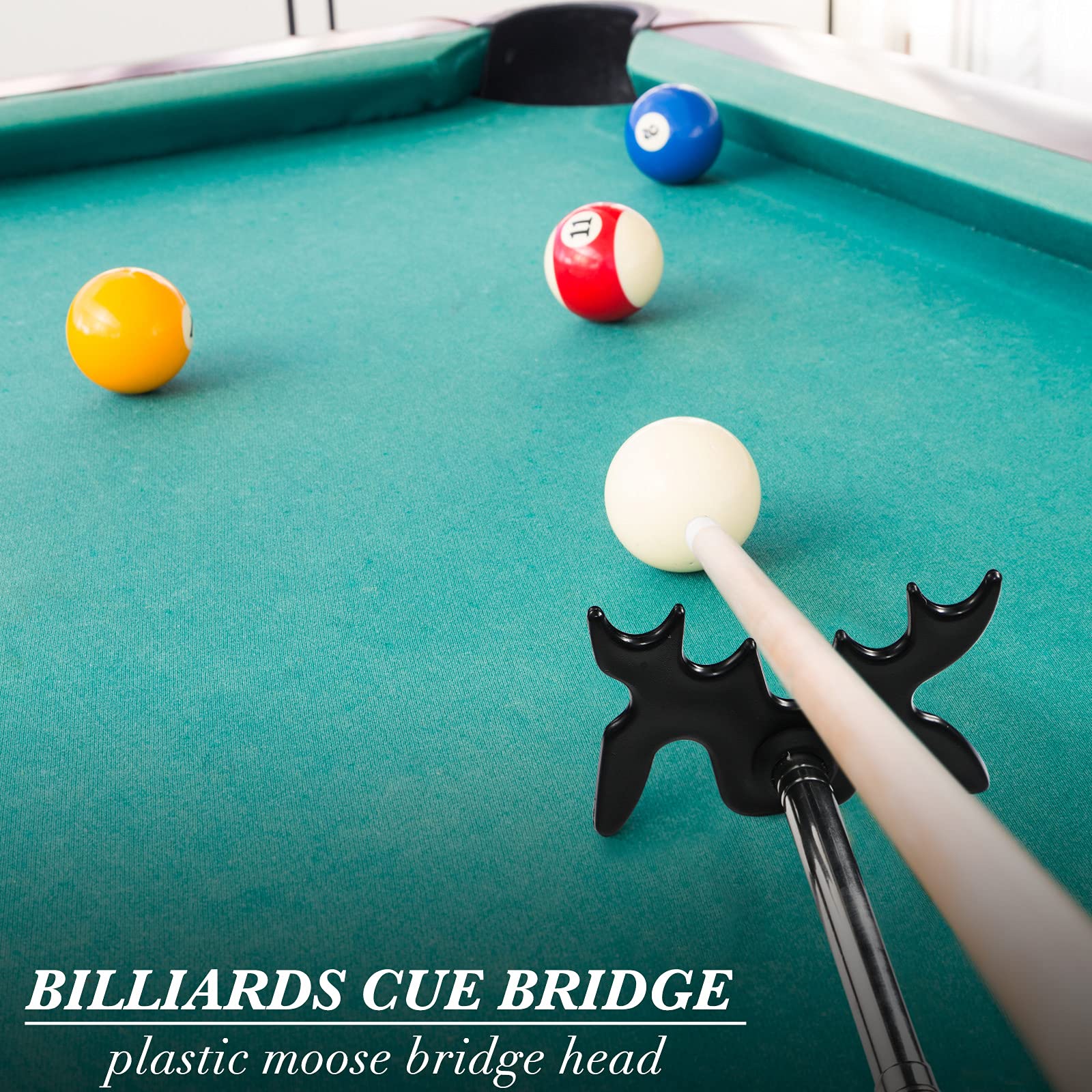 Foto 2 | Taco De Billar Retráctil Bridge Skylety Para Mesa De Billar - Venta Internacional.