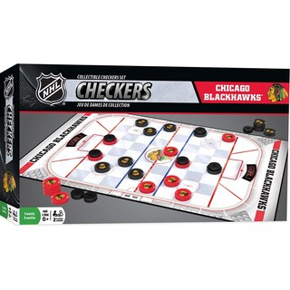 Foto 1 | Juego De Mesa Checkers Masterpieces Nhl Chicago Blackhawks - Venta Internacional.