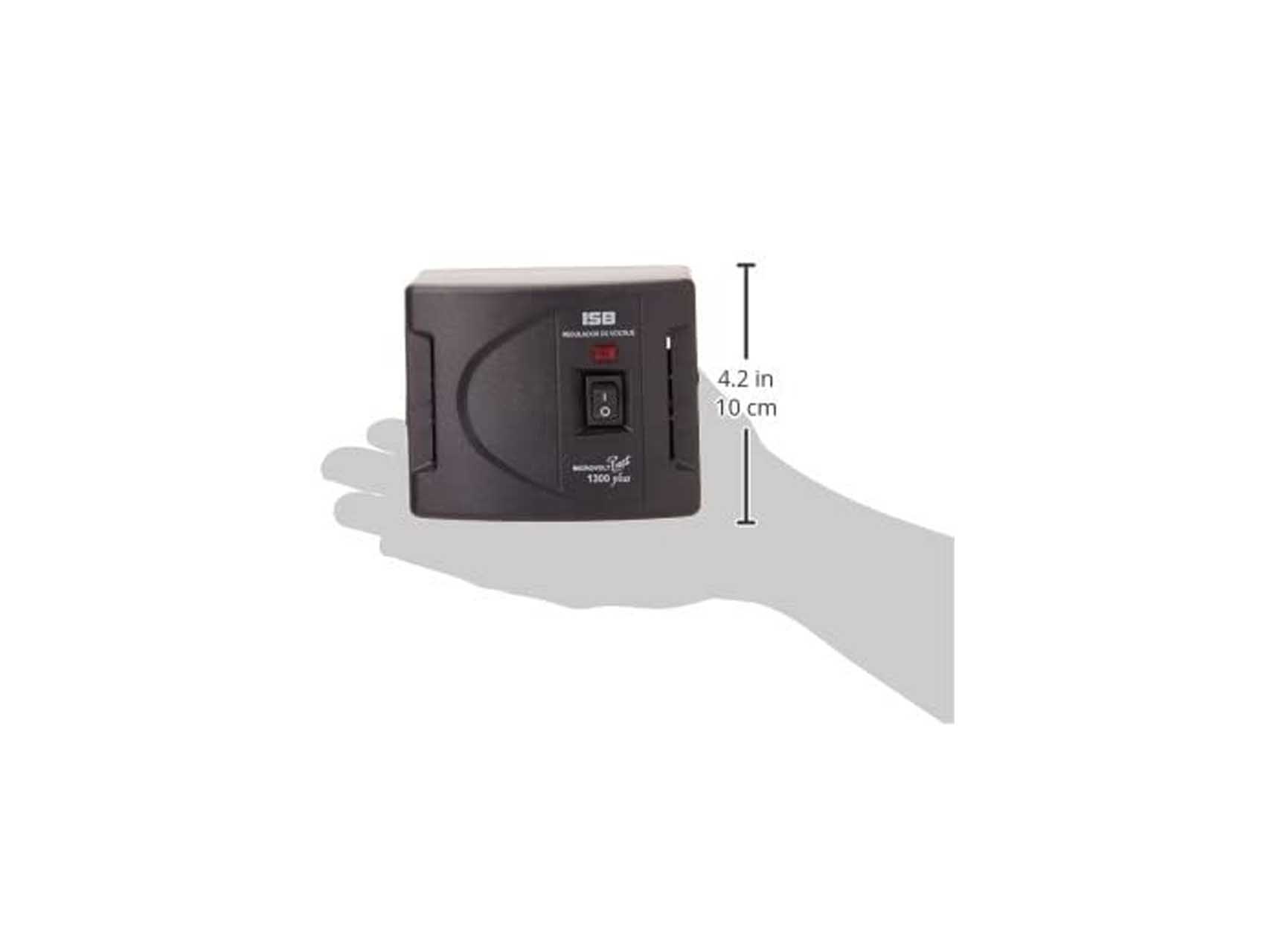 Foto 4 pulgar | Regulador Sola Basic Microvolt Inet 1300va 8c color Negro
