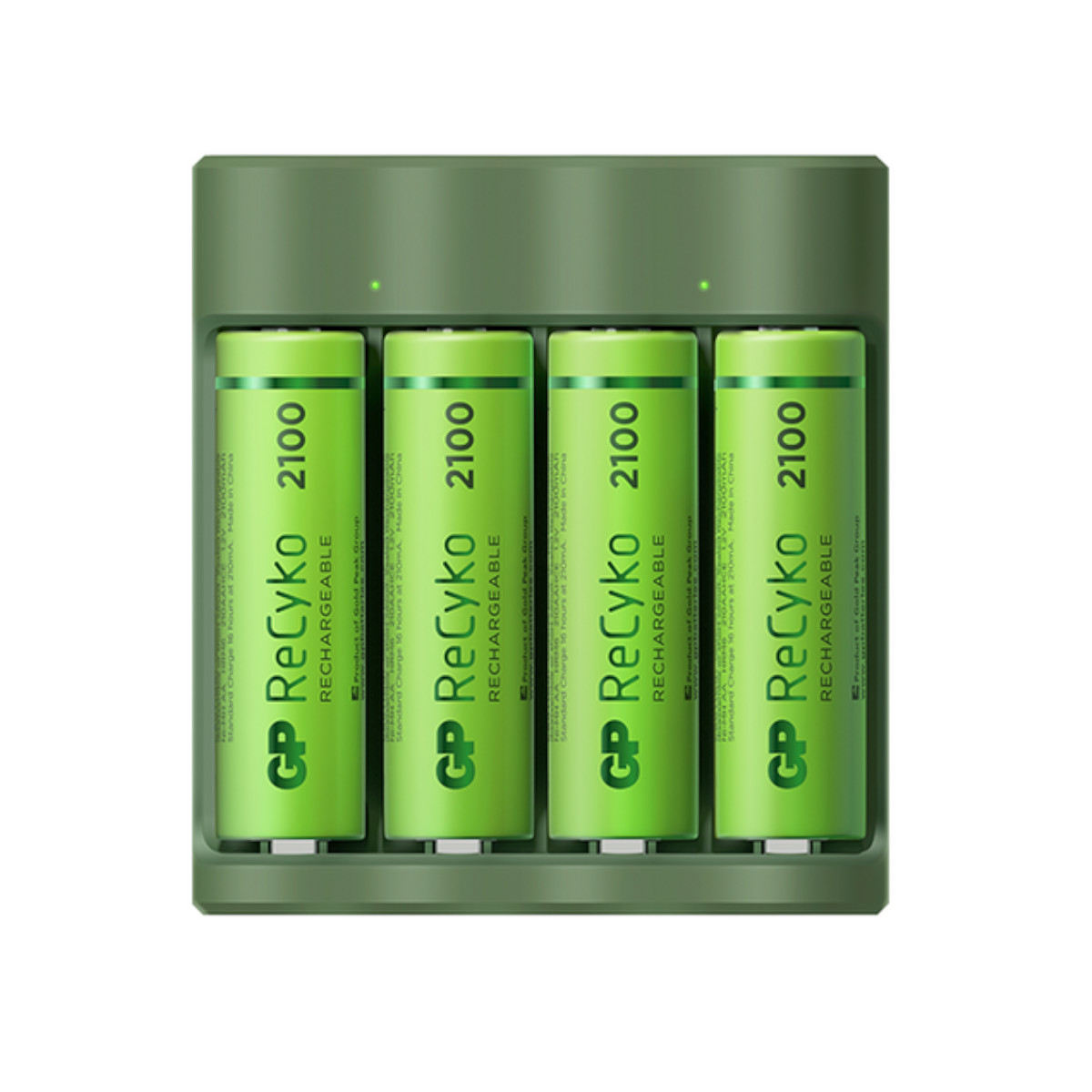 Foto 5 pulgar | Cargador de Pilas Recargables GP USB con 4 Piezas AA 2100mah