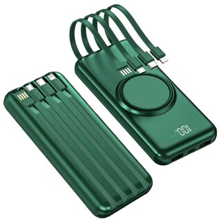 Foto 3 | Batería Qi Hot Shot Mxqmb-001 30000 mAh color Verde