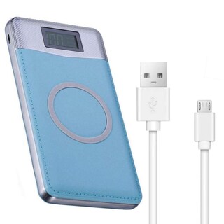 Foto 2 | Batería Portátil Qi Pro Hotshot Mxqip-004 30000 mAh color Azul
