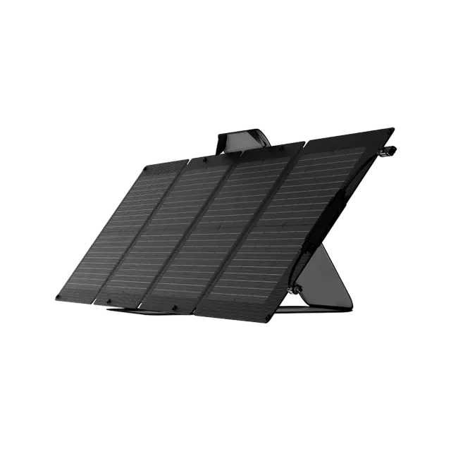 Panel Solar Portátil De 110 W, Plegable Con Funda De Transporte