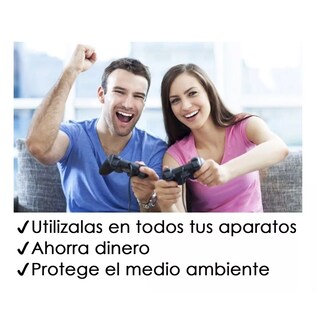 Foto 4 | Set Cargador Con 26 Pilas Recargables Doble A Triple A Eo Safe Imports Esi-8740 Blanco