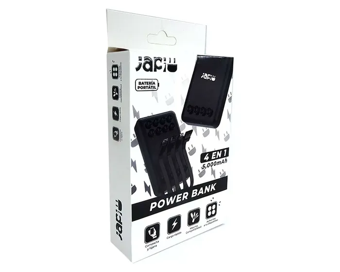 Foto 4 pulgar | Bateria de Respaldo Japi 5000 Mah