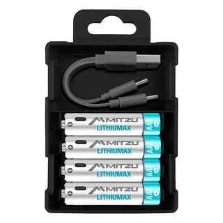 Foto 3 | Batería Recargable Aaa De Litio Mlr-4xaaa