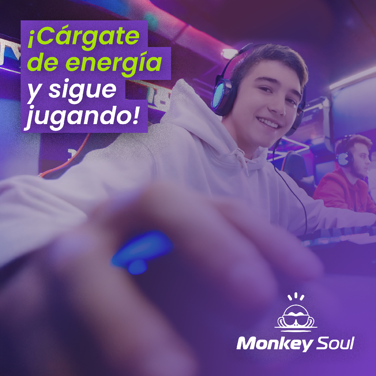 Foto 7 | Pilas Baterías Aa Recargables Monkey Soul 4 Piezas 2100 Mah