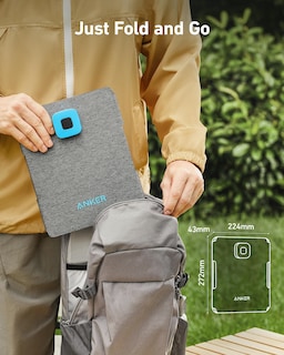 Foto 6 | Panel Solar Anker Solix Ps30 30 W Plegable con IP65 para Acampar - Venta Internacional