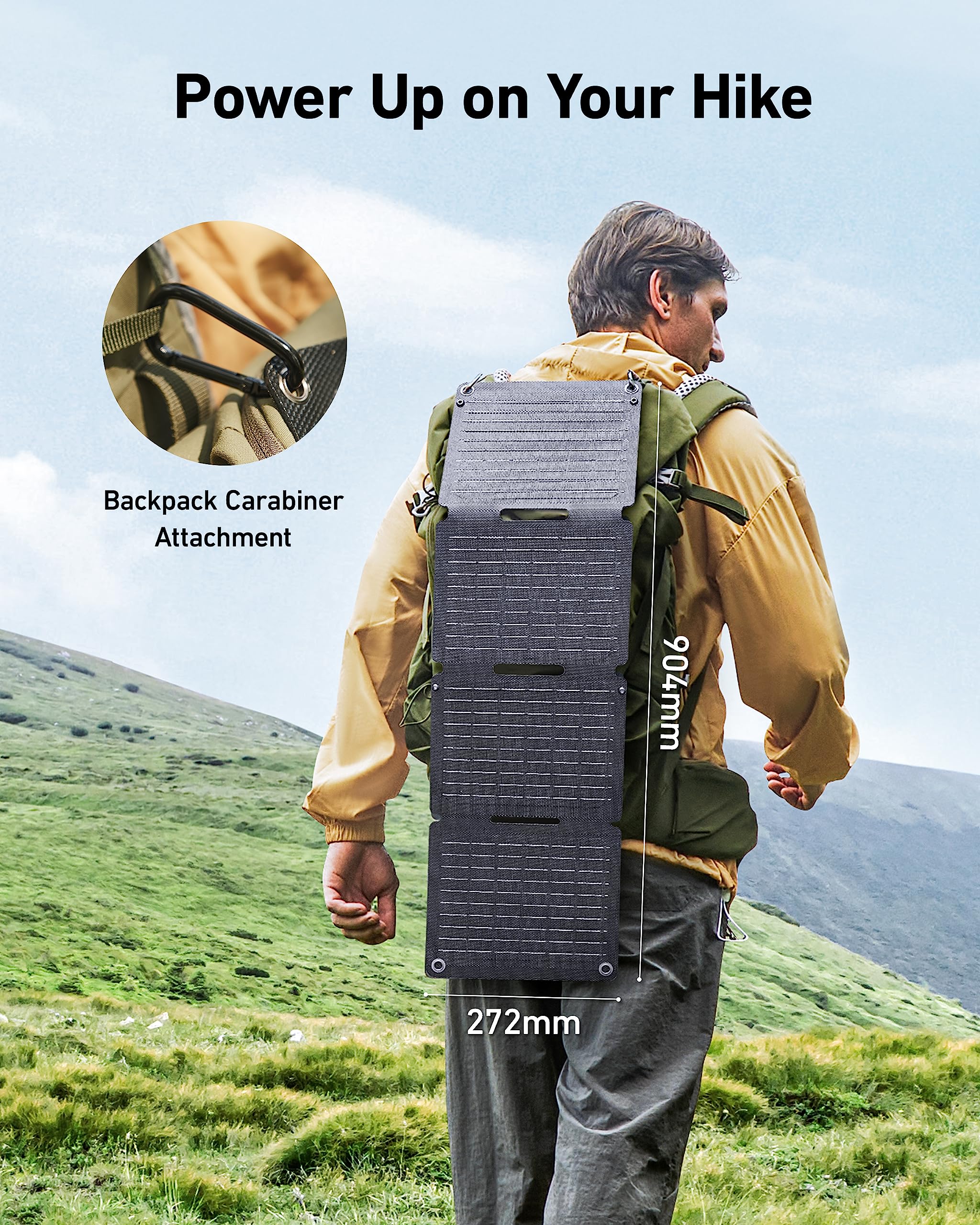 Foto 8 pulgar | Panel Solar Anker Solix Ps30 30 W Plegable con IP65 para Acampar - Venta Internacional