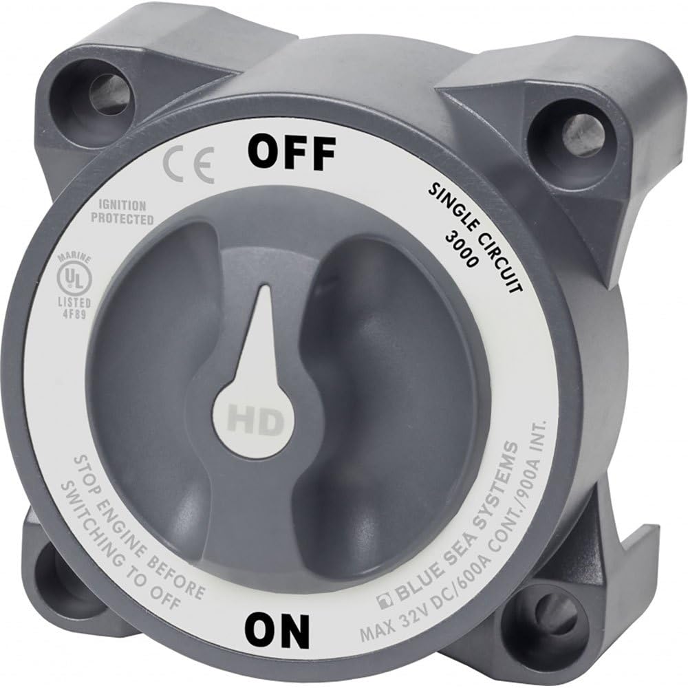 Foto 2 pulgar | Interruptor De Batería Blue Sea Systems 3000 Hd-series Heavy Duty - Venta Internacional.