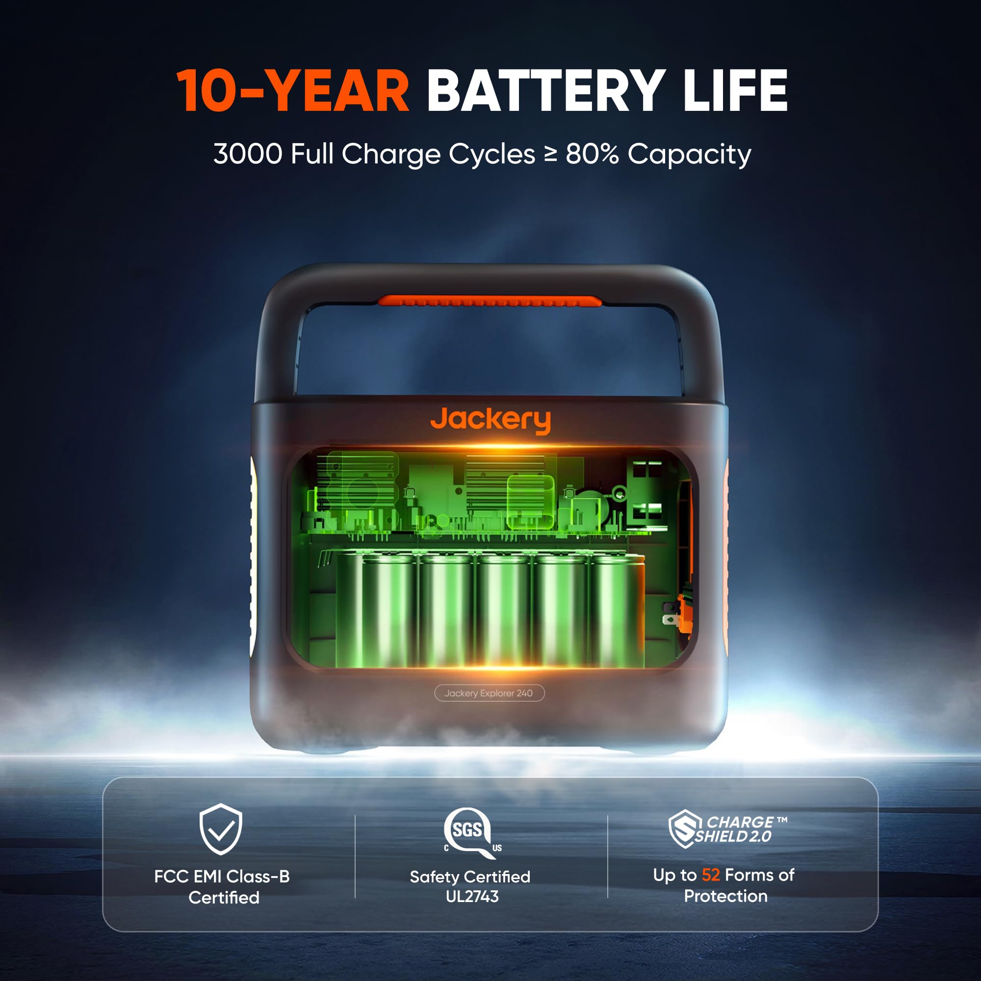 Foto 4 | Central Eléctrica Portátil Jackery Explorer 240 V2 256wh - Venta Internacional.