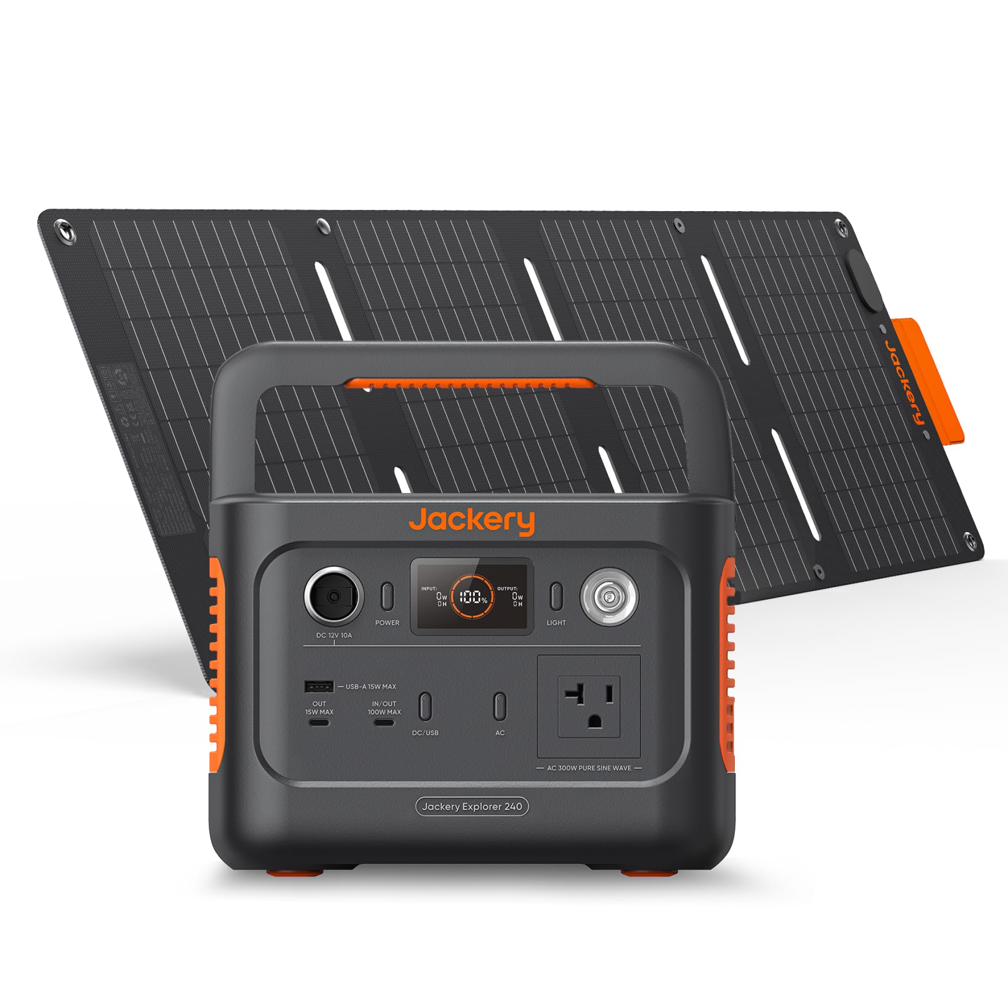 Generador Solar Jackery Explorer 240 V2 256wh Con Panel De 40w - Venta Internacional.