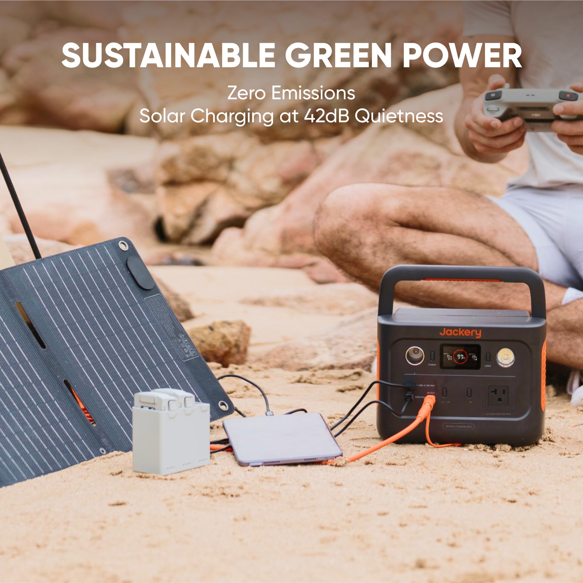 Foto 5 pulgar | Generador Solar Jackery Explorer 240 V2 256wh Con Panel De 40w - Venta Internacional.