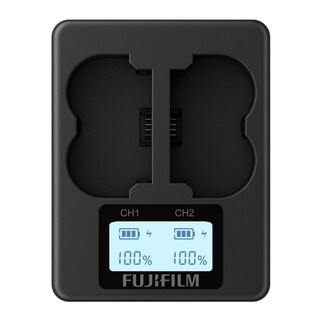 Foto 1 | Cargador De Batería Dual Fujifilm Bc-w235 Para Batería Np-w235 - Venta Internacional.