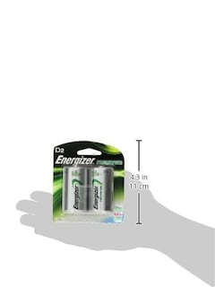 Foto 5 | Pilas Recargables Energizer D Paquete De 3 Unidades 2 Unidades - Venta Internacional.