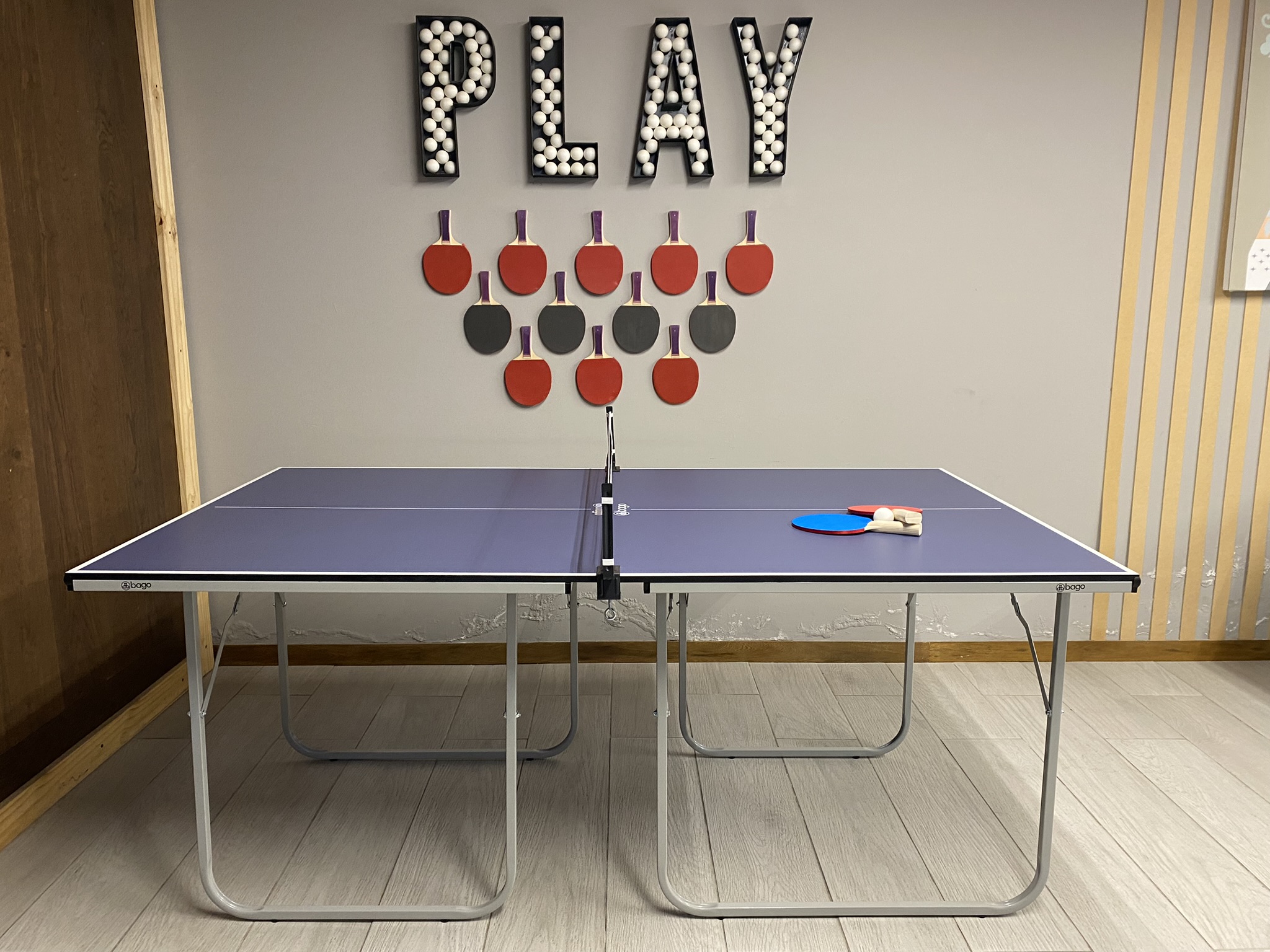 Foto 2 | Mesa de Ping Pong Diversiones Bago Plegable