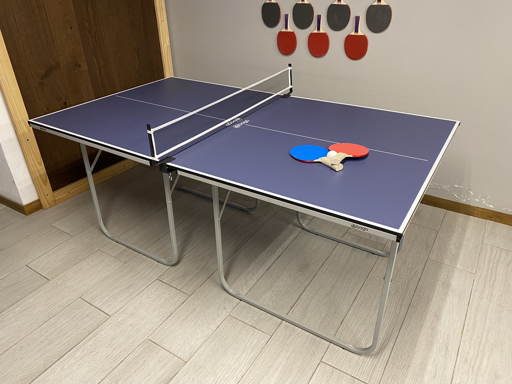 Foto 4 pulgar | Mesa de Ping Pong Diversiones Bago Plegable