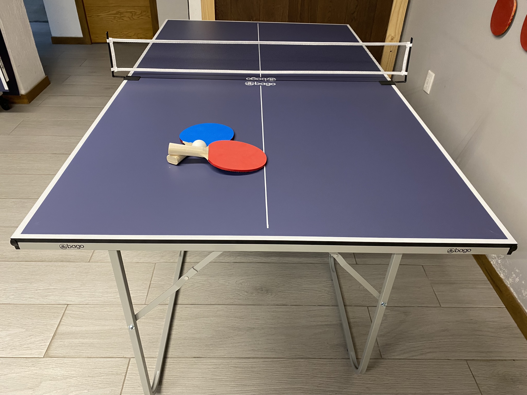 Foto 6 pulgar | Mesa de Ping Pong Diversiones Bago Plegable