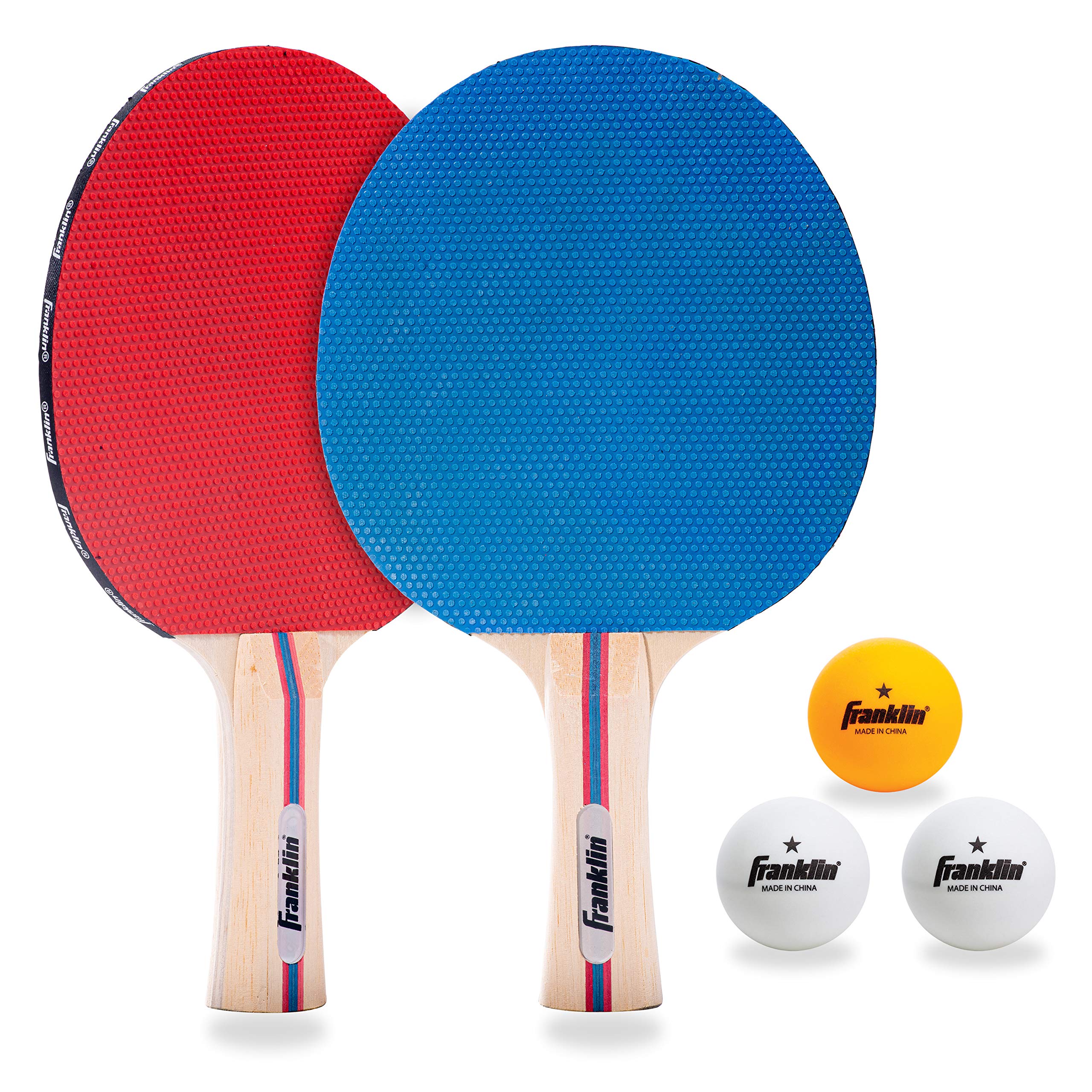 Foto 2 pulgar | Set De Palas De Ping Pong Franklin Sports Para 2 Jugadores Con 3 Pelotas - Venta Internacional.