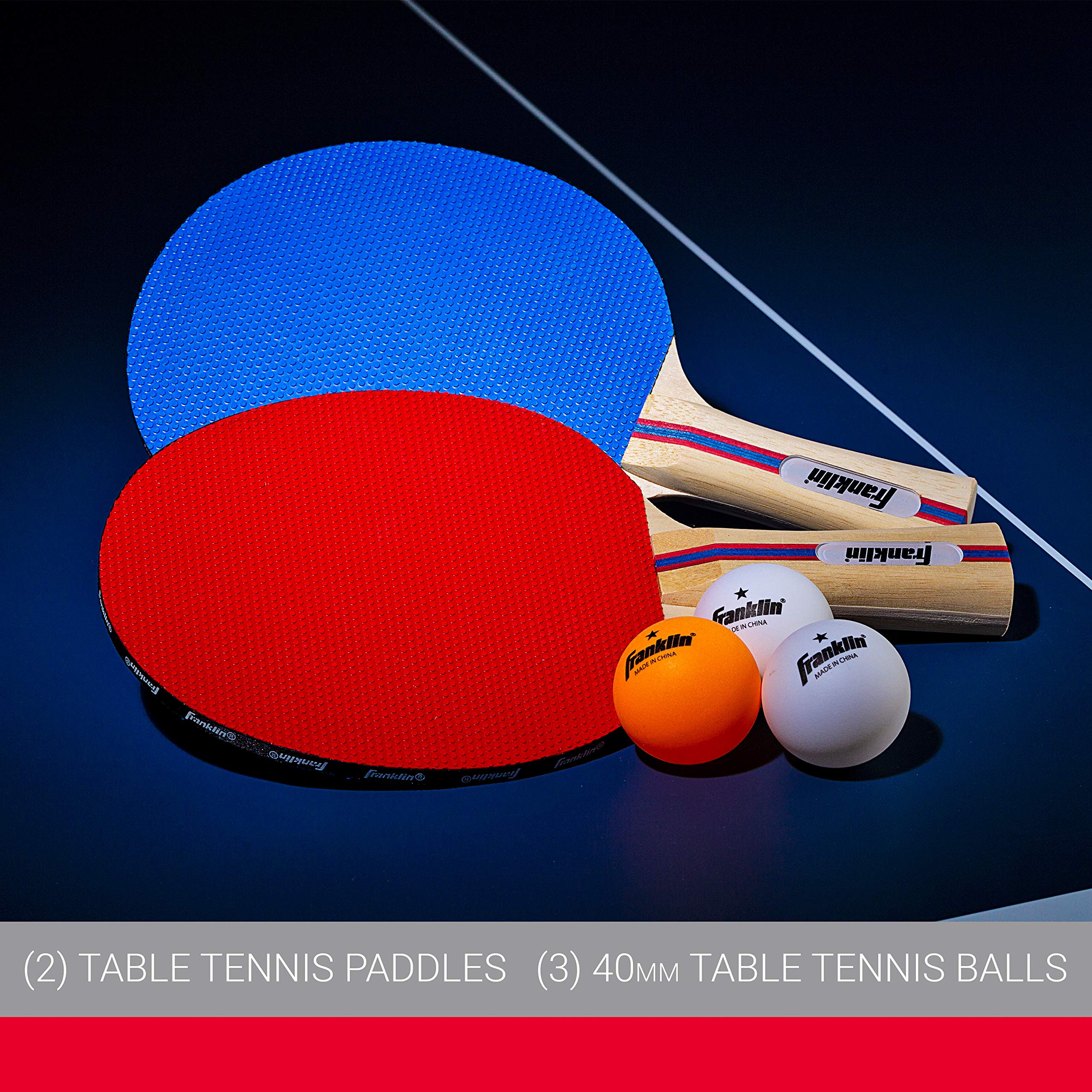 Foto 3 pulgar | Set De Palas De Ping Pong Franklin Sports Para 2 Jugadores Con 3 Pelotas - Venta Internacional.