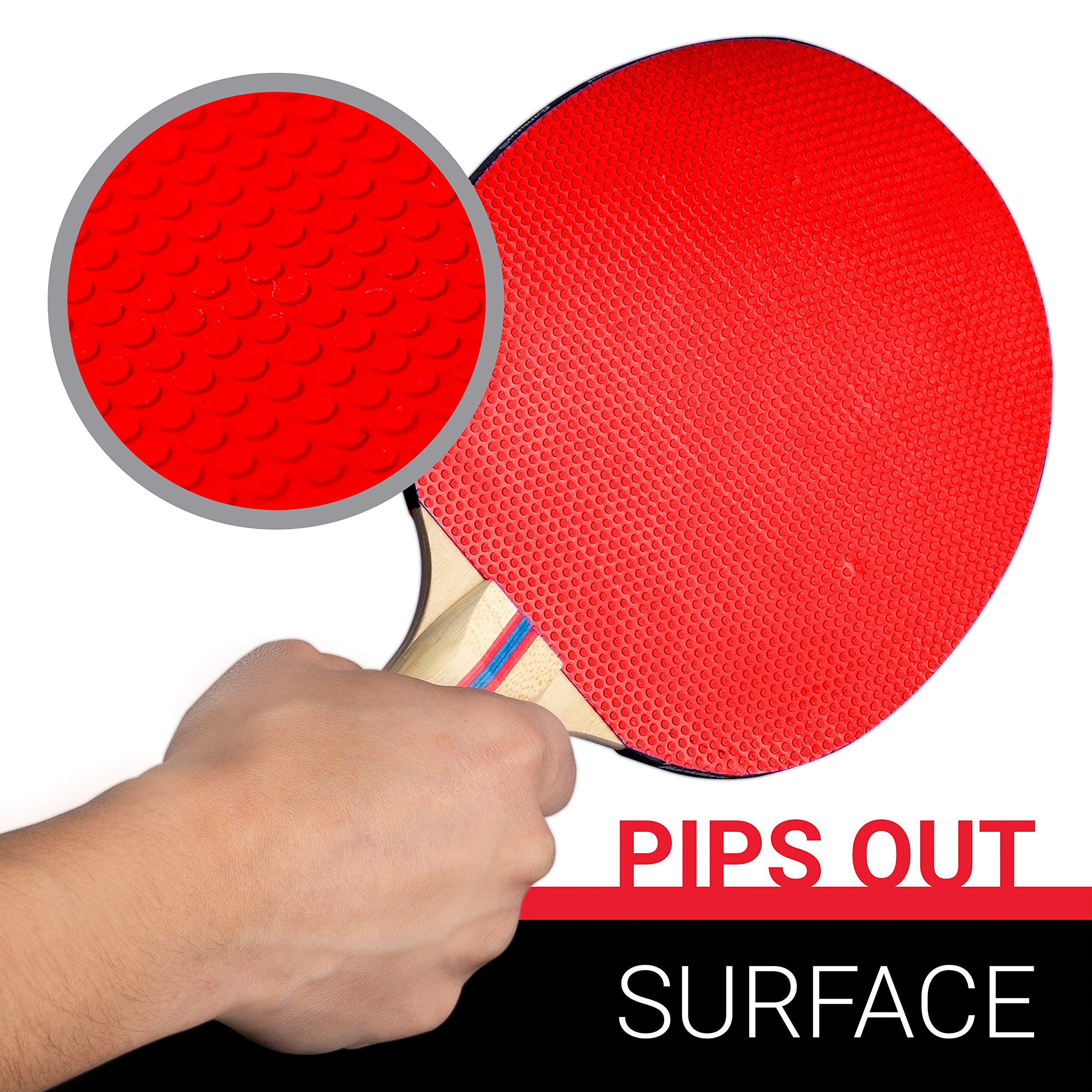 Foto 5 pulgar | Set De Palas De Ping Pong Franklin Sports Para 2 Jugadores Con 3 Pelotas - Venta Internacional.