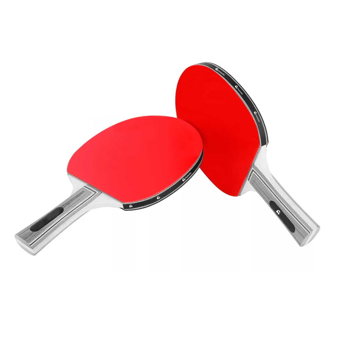 Foto 2 pulgar | Set De Raquetas Ping Pong Pelotas Profesional Tenis De Mesa Eo Safe Imports Esi-15844 Rojo