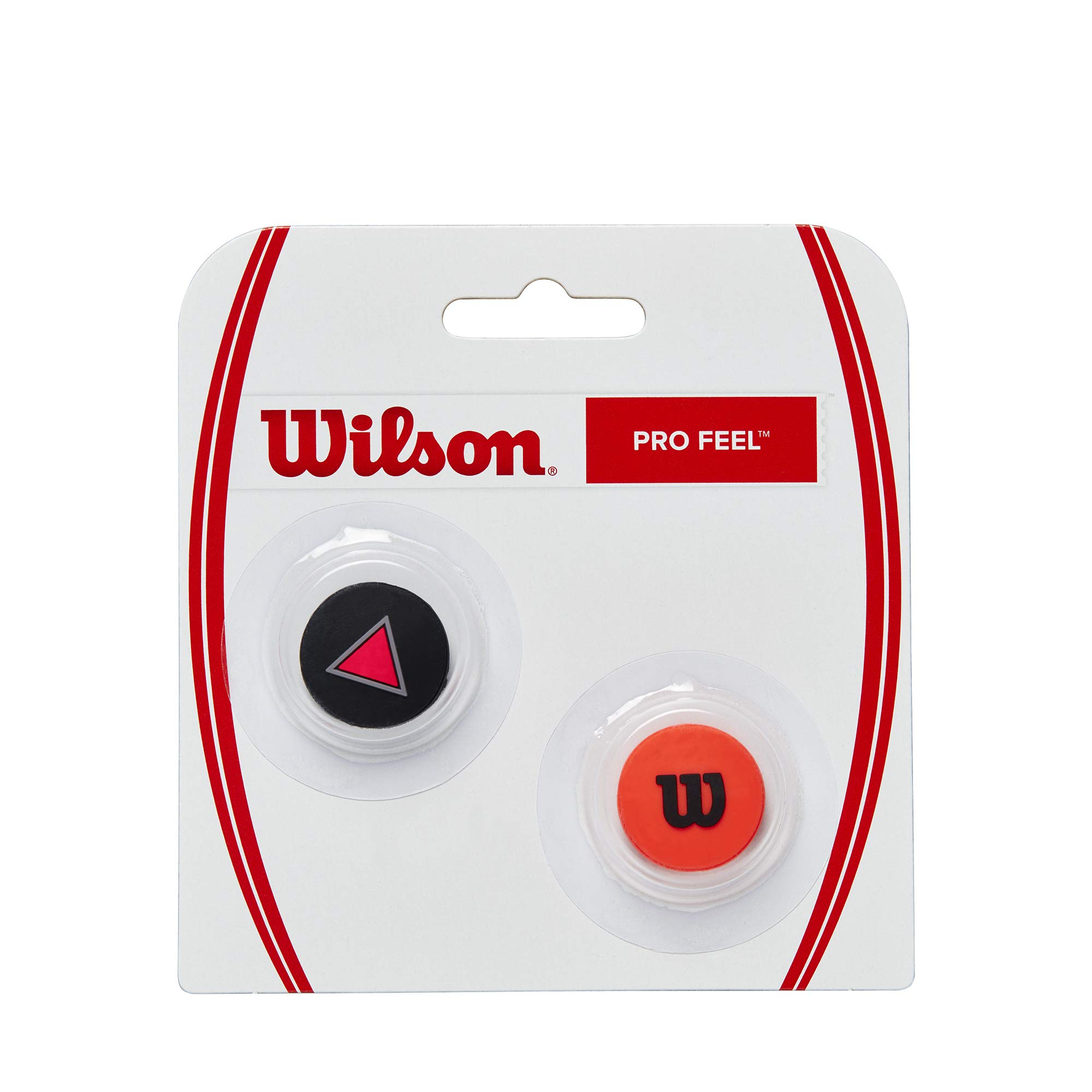 Foto 2 pulgar | Amortiguador Wilson Pro Feel Clash Para Tenis Rojo (paquete De 2) - Venta Internacional.
