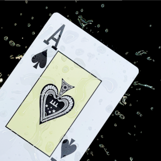 Foto 4 | Set De 6 Barajas Cartas De Poker Plastificadas Naipe Casino Color Rojo