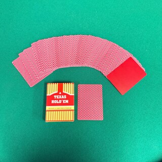 Foto 5 | Set De 6 Barajas Cartas De Poker Plastificadas Naipe Casino Color Rojo