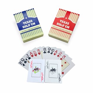 Foto 1 | Set De 2 Barajas Cartas De Poker Plastificadas Naipe Casino