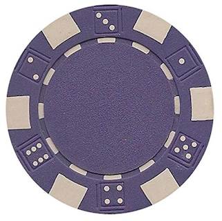 Foto 1 | Fichas De Póker Da Vinci 50 Clay Composite, 11,5 G, Color Morado Con Dados - Venta Internacional.