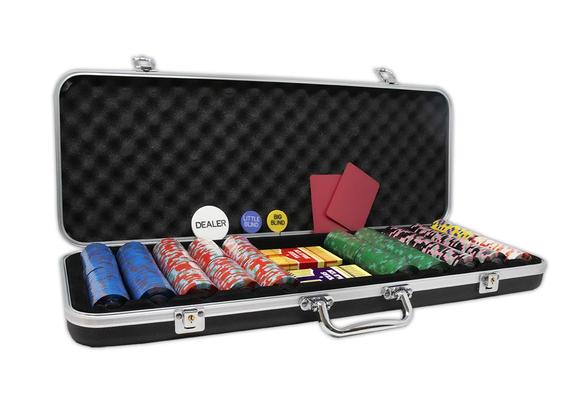 Foto 6 | Juego De Fichas De Póquer Da Vinci Unicorn Casino All Clay 500 Chips - Venta Internacional.