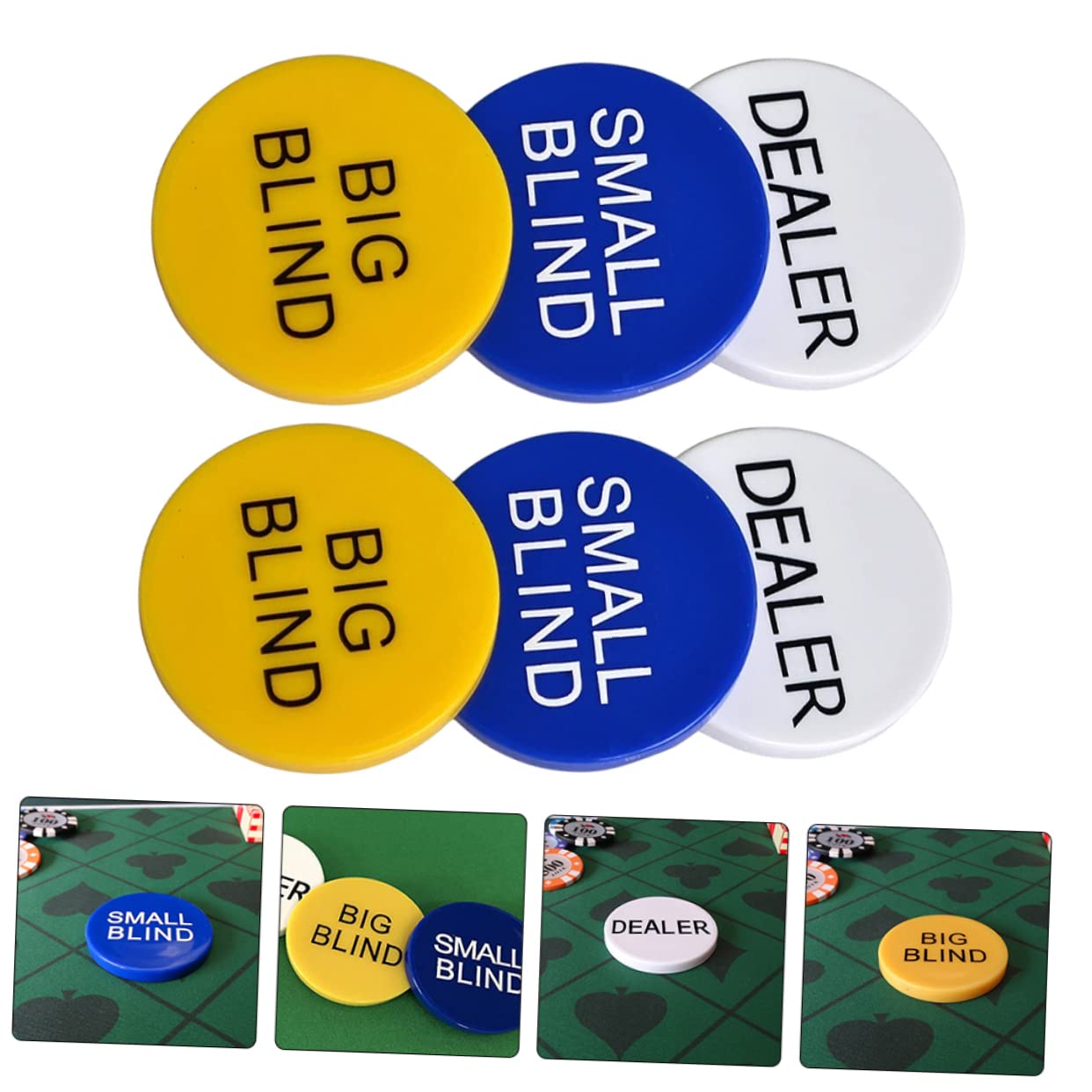 Foto 4 pulgar | Fichas De Juego Feltechelectr Bingo Poker, Fichas De Juego, 2 Juegos - Venta Internacional.