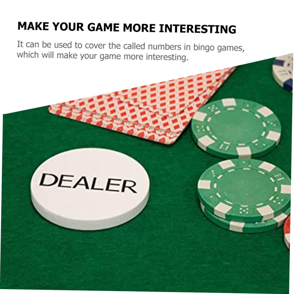 Foto 5 pulgar | Fichas De Juego Feltechelectr Bingo Poker, Fichas De Juego, 2 Juegos - Venta Internacional.