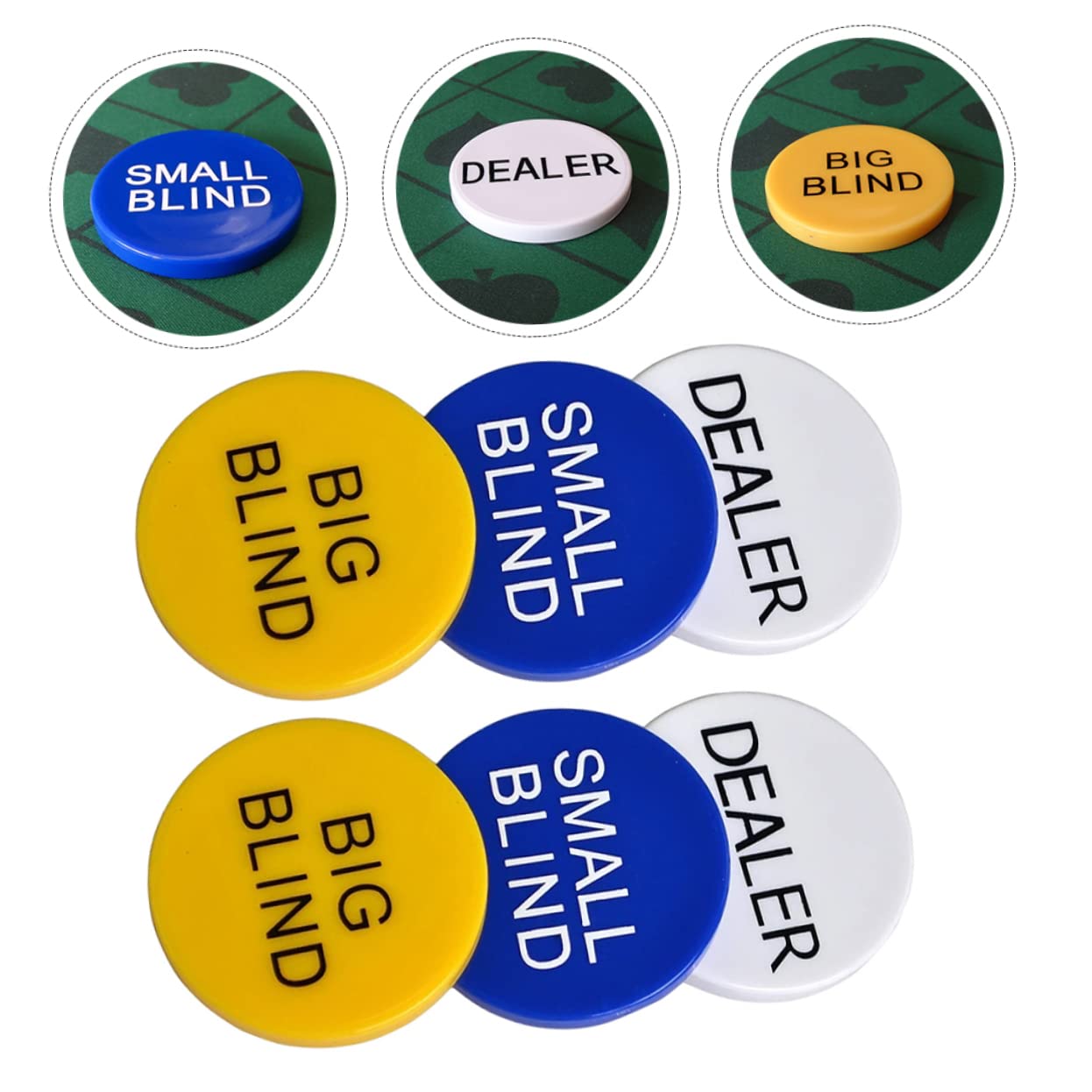 Foto 8 pulgar | Fichas De Juego Feltechelectr Bingo Poker, Fichas De Juego, 2 Juegos - Venta Internacional.